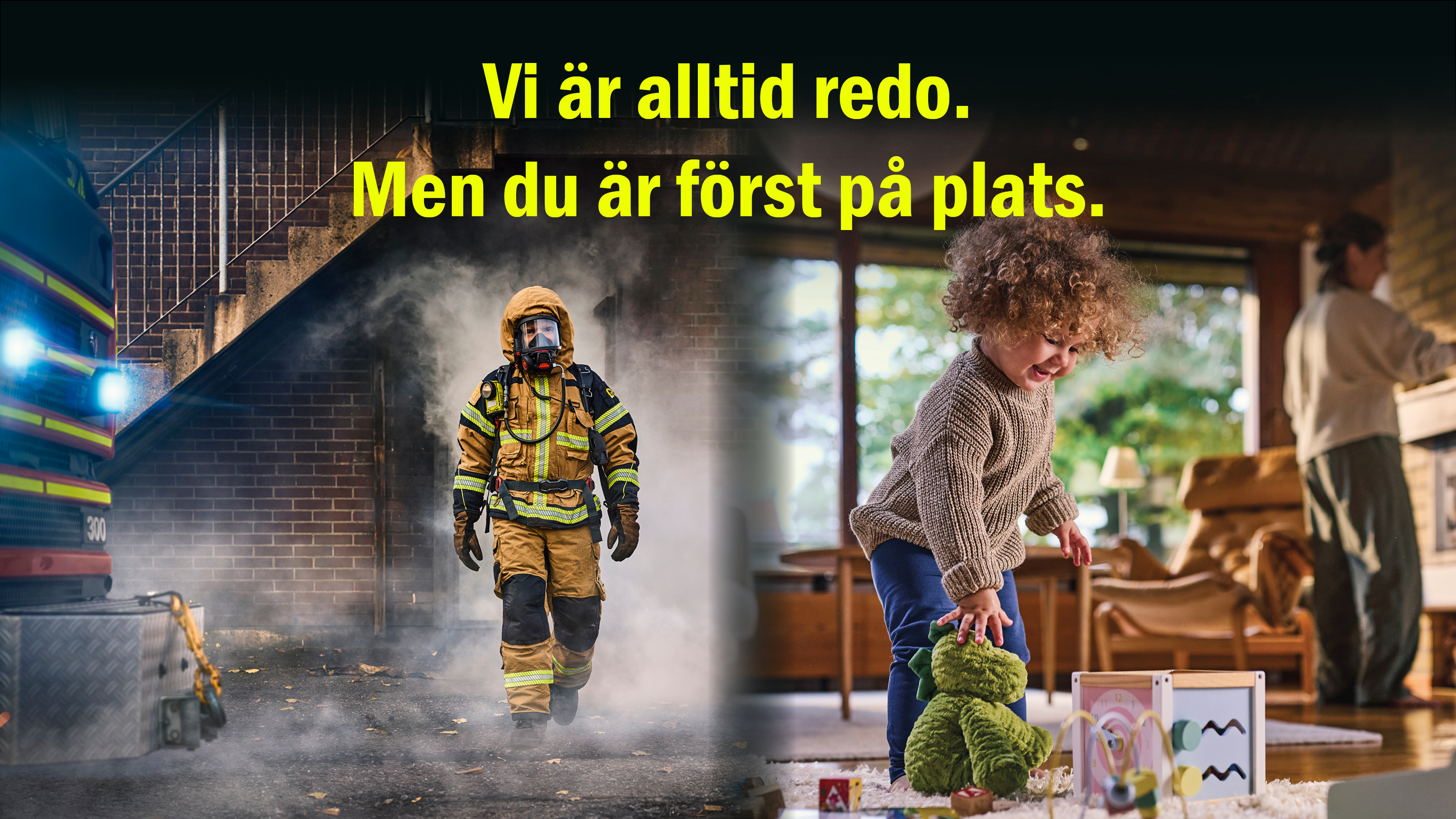 Vi Är Alltid Redo Men Du Är Först På Plats Liggande